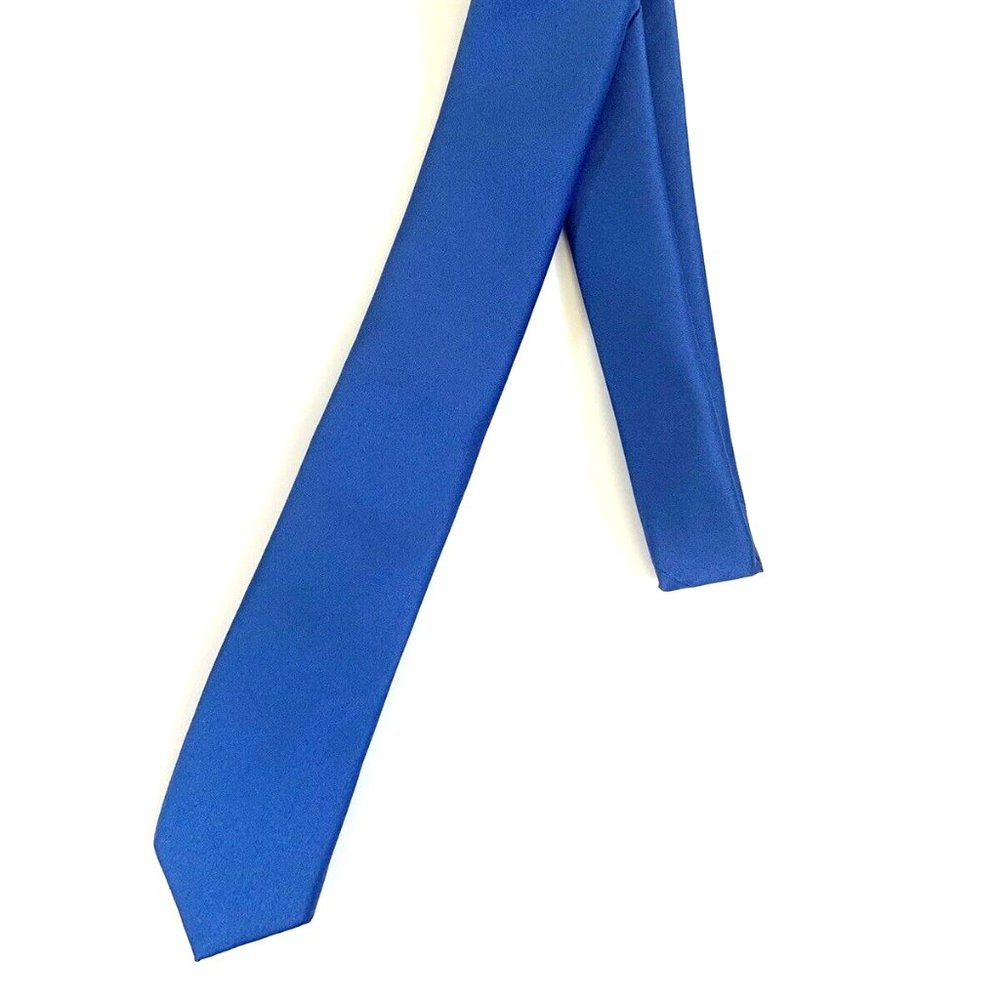 Jacob Alexander Boys Youth Woven Neck Tie Royal Blue Color